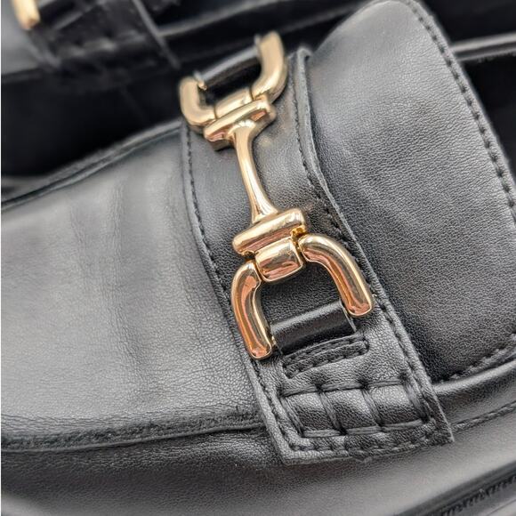 Aldo Oneameth Platform Lug Sole Loafers Women's Round Toe Black Size US8.5 EU39 - Picture 16 of 16